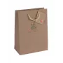 Sacchetto regalo Sigel GT041 marrone 170x90x230 mm