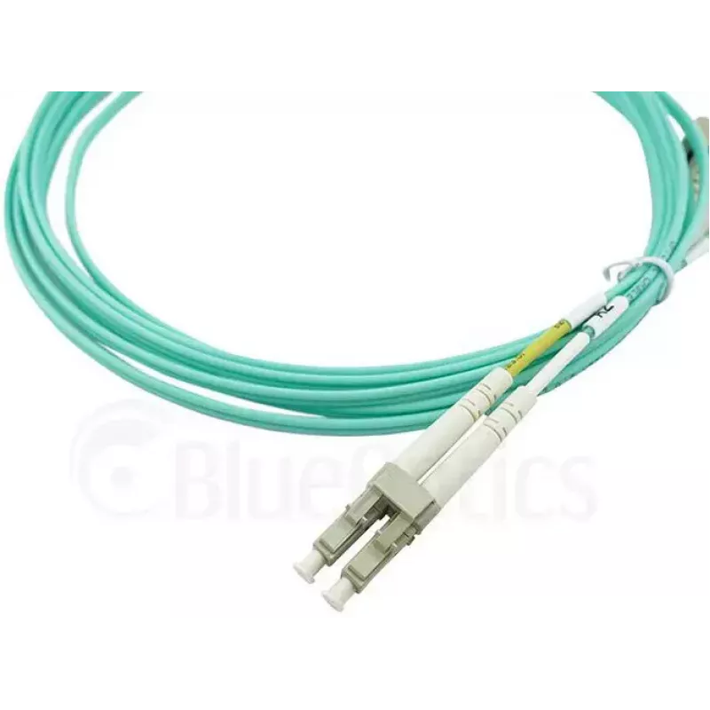 Cavo in fibra ottica BlueOptics AJ833A 0,5 m LC OM3 aqua