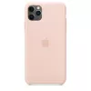 Cover Apple iPhone 11 Pro Max custodia in silicone rosa sabbia