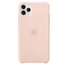 Cover Apple iPhone 11 Pro Max custodia in silicone rosa sabbia