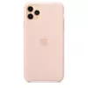 Cover Apple iPhone 11 Pro Max custodia in silicone rosa sabbia