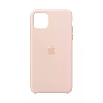 Cover Apple iPhone 11 Pro Max custodia in silicone rosa sabbia