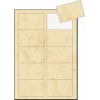 Biglietti da visita Sigel DP744 laser/inkjet beige 100 pz.