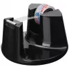 tesa Easy Cut Compact Dispenser da tavolo 53827, nero, con pellicola