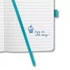Quaderno per appunti Sigel JN103 A5 174 fogli verde acqua