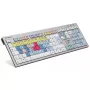 Tastiera Logickeyboard LKB-CBASE-AJPU-DE Office USB QWERTZ tedesco multicolore