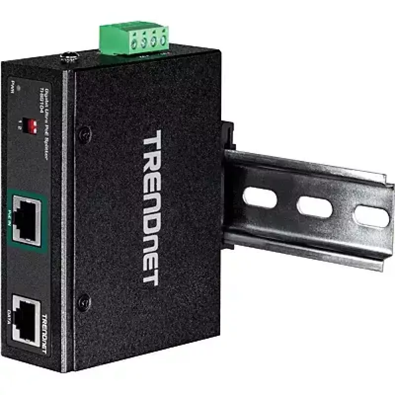 Splitter di rete Trendnet TI-SG104 nero Power over Ethernet PoE