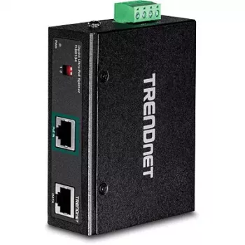 Splitter di rete Trendnet TI-SG104 nero Power over Ethernet PoE