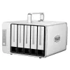 Array di dischi TerraMaster D5 Thunderbolt 3 0 TB desktop grigio