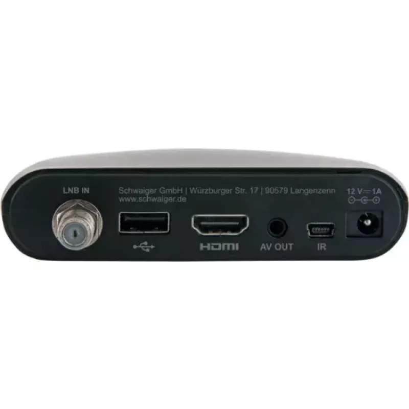 Set-top box Schwaiger DSR400HD Satellite Full HD nero