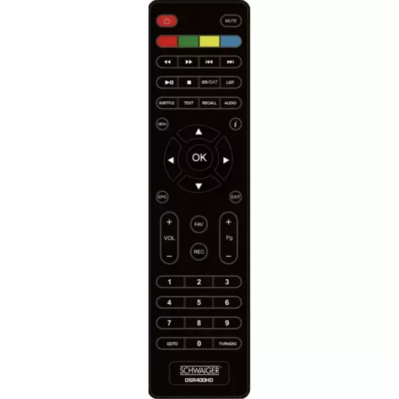 Set-top box Schwaiger DSR400HD Satellite Full HD nero