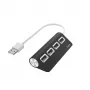 Hama hub USB, 4 porte, USB 2.0, 480 Mbit/s, nero