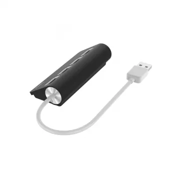 Hama hub USB, 4 porte, USB 2.0, 480 Mbit/s, nero