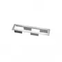 Kindermann 7449000023 Telaio di connessione da tavolo a 6 posti con smusso, alluminio anodizzato