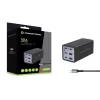 Conceptronic caricabatterie GaN USB PD 6 porte 200W con cavo di ricarica USB-C, USB-C x 4, USB-A x 2, QC 3.0, PD 3.1, PPS