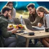 Conceptronic caricabatterie GaN USB PD 6 porte 200W con cavo di ricarica USB-C, USB-C x 4, USB-A x 2, QC 3.0, PD 3.1, PPS