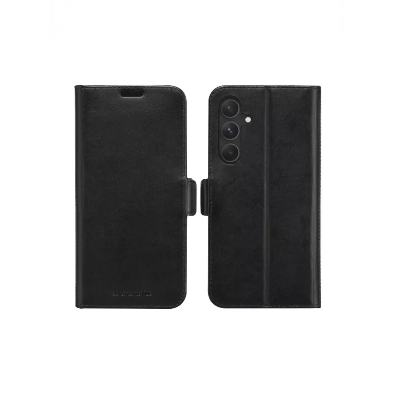 Custodia portafoglio dbramante1928 Galaxy S24 nero 3 scomparti per carte