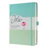 Quaderno Sigel Jolie JB102 A5+ 100 fogli verde menta turchese