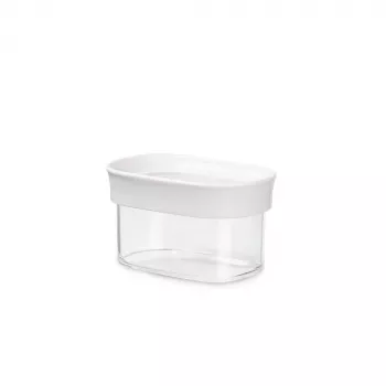 Contenitore rettangolare EMSA Optima 0,18 L trasparente, bianco 1 pezzo