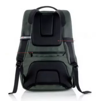 Zaino city MIQUELRIUS MR16981 – verde poliestere, 22 L, stile city