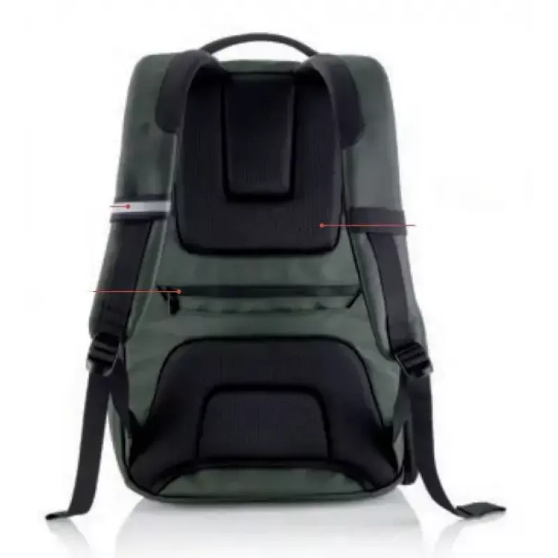 Zaino city MIQUELRIUS MR16981 – verde poliestere, 22 L, stile city