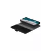 Custodia a libro per cellulare dbramante1928 Stockholm per iPhone 14 Plus (6,7 pollici, nero) con 3 scomparti per carte