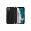 Custodia a libro per cellulare dbramante1928 Stockholm per iPhone 14 Plus (6,7 pollici, nero) con 3 scomparti per carte