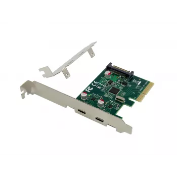 Conceptronic EMRICK scheda PCIe 2 porte USB 3.2 Gen 2 Type-C