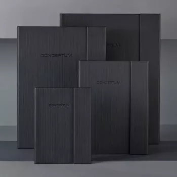 Quaderno Sigel CO151 A4 97 fogli nero