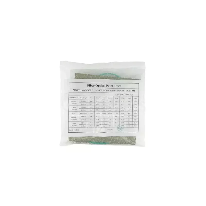 Cavo in fibra ottica BlueOptics CBL-MPO12-4LC-OM3-1M-BO MPO 4x LC/LC 1m