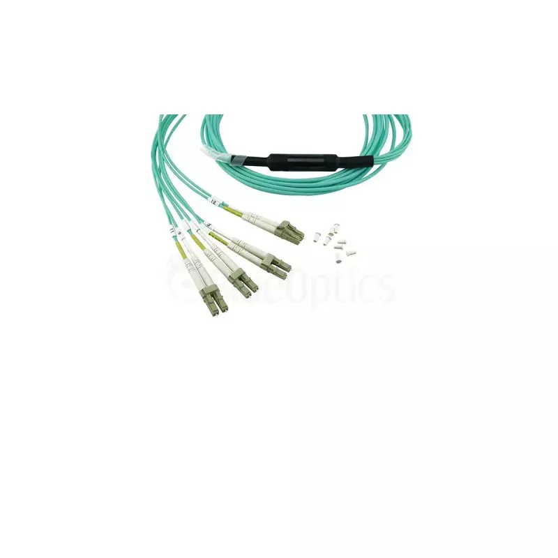 Cavo in fibra ottica BlueOptics CBL-MPO12-4LC-OM3-1M-BO MPO 4x LC/LC 1m