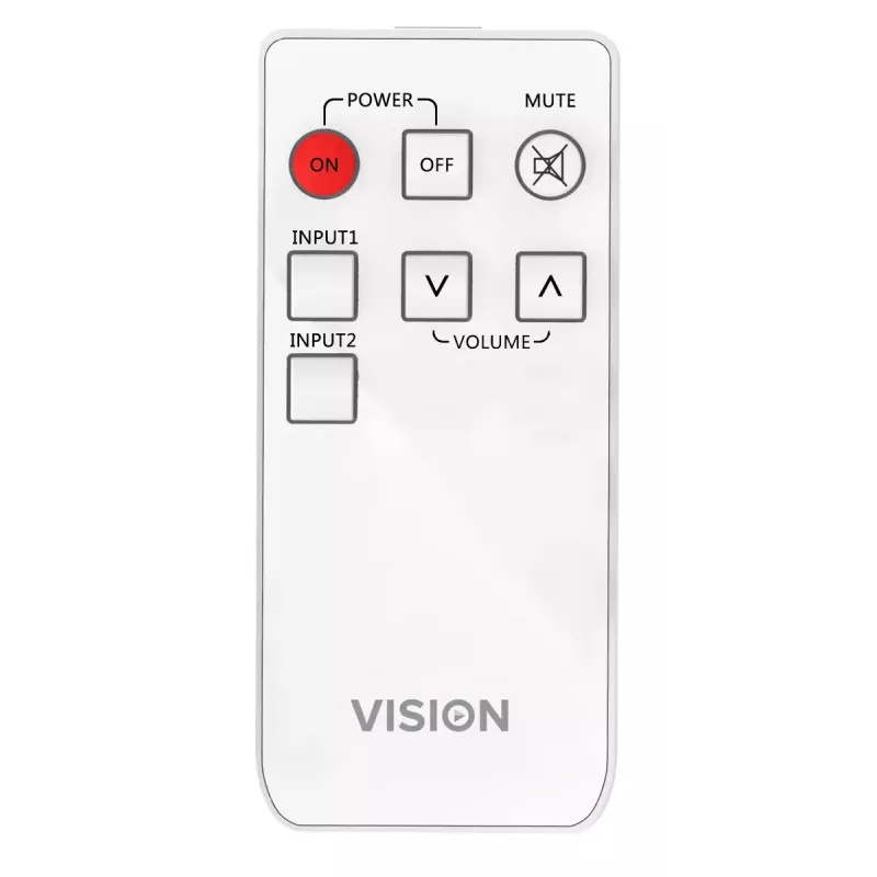 Amplificatore audio Vision TC3-AMP 2.0 canali per uso domestico bianco