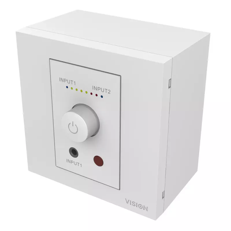 Amplificatore audio Vision TC3-AMP 2.0 canali per uso domestico bianco