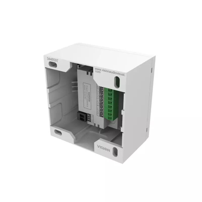 Amplificatore audio Vision TC3-AMP 2.0 canali per uso domestico bianco