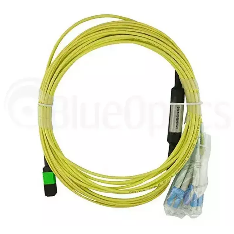 Cavo patch MPO-4xLC monomodale BlueOptics CBL-MPO12-4LC-SMF-2M 2m G.657.A1
