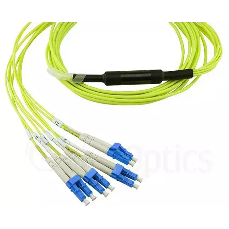 Cavo patch MPO-4xLC monomodale BlueOptics CBL-MPO12-4LC-SMF-2M 2m G.657.A1