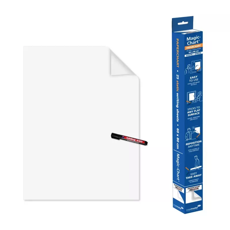 Pellicola Paperchart Legamaster Magic-Chart 60x80cm