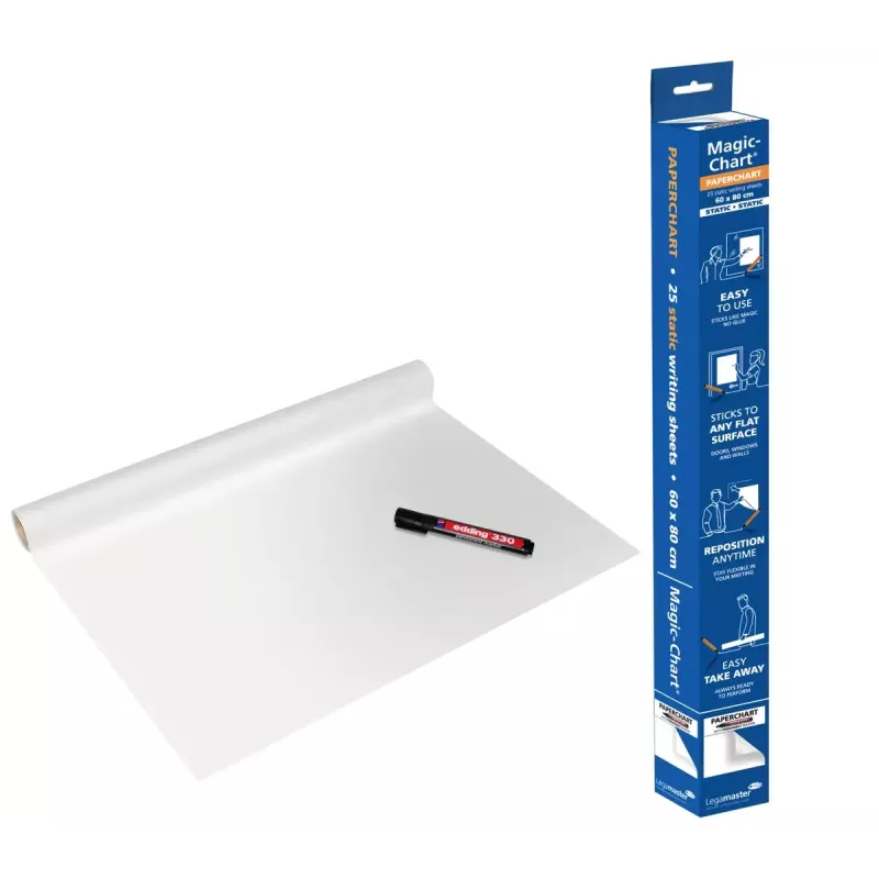 Pellicola Paperchart Legamaster Magic-Chart 60x80cm