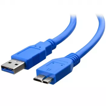 Techly cavo USB 3.0 Superspeed A / Micro B 2 m blu ICOC MUSB3-A-020