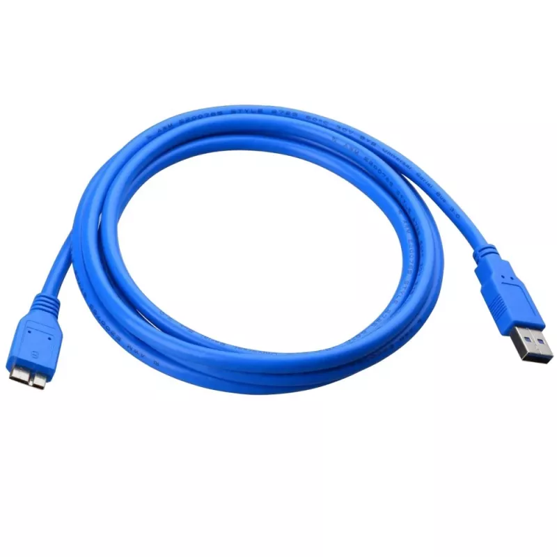 Techly cavo USB 3.0 Superspeed A / Micro B 2 m blu ICOC MUSB3-A-020