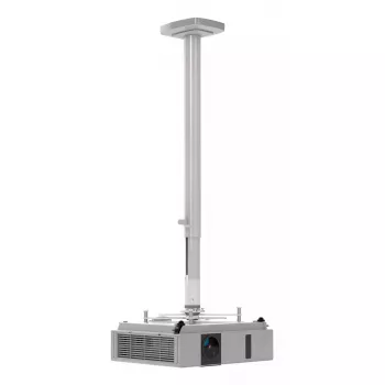 Supporto a soffitto Kindermann Comfort² 100 peso massimo 20 kg bianco