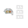 Presa 2 x RCA Kindermann 7456 000 510
