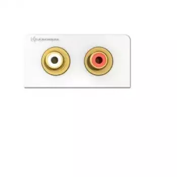 Presa 2 x RCA Kindermann 7456 000 510