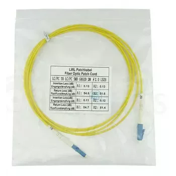 Cavo in fibra ottica BlueOptics SFP2121BU0.5MK 0,5 m LC OS2 9 µm