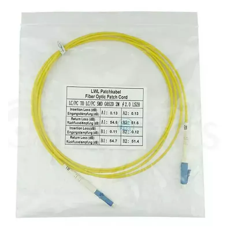 Cavo in fibra ottica BlueOptics SFP2121BU0.5MK 0,5 m LC OS2 9 µm