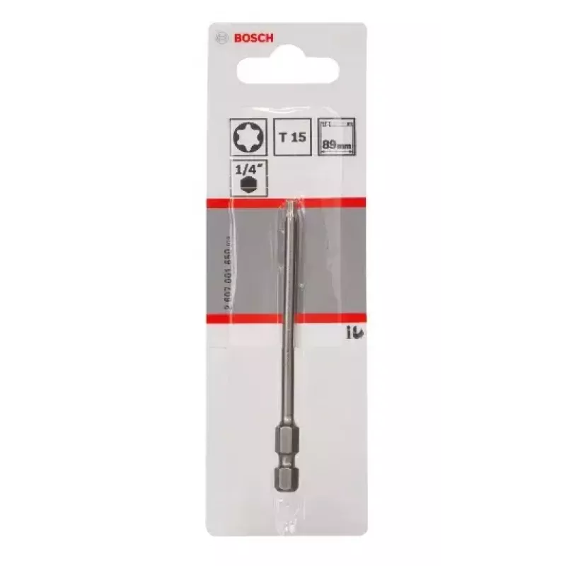 Punta per avvitatore Bosch 2607001650 T15 extra dura 89 mm