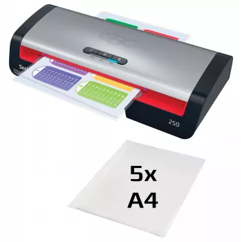 Plastificatrice GBC 250 Office A4, 24 cm, plastificatrice a caldo, 500 mm/min, 0,5 mm, A4, 100 µm