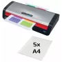 Plastificatrice GBC 250 Office A4, 24 cm, plastificatrice a caldo, 500 mm/min, 0,5 mm, A4, 100 µm