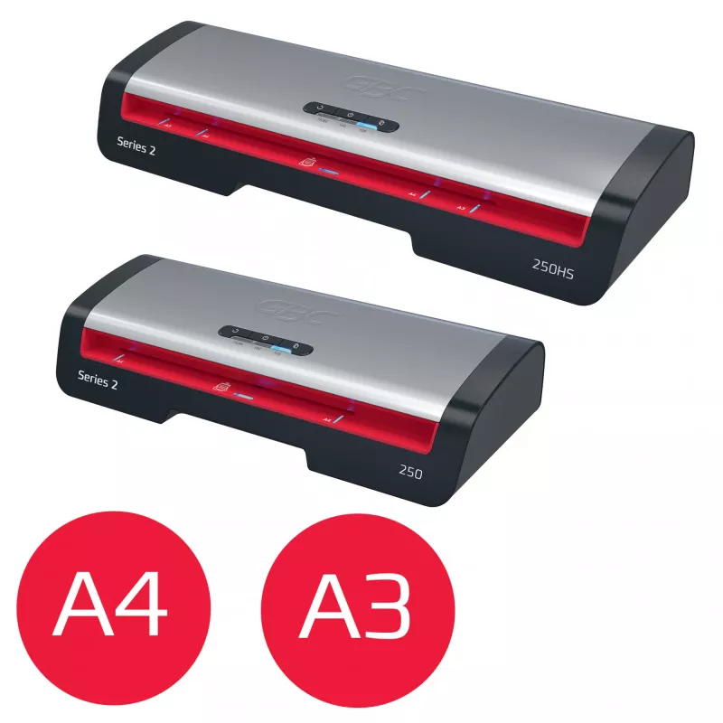 Plastificatrice GBC 250 Office A4, 24 cm, plastificatrice a caldo, 500 mm/min, 0,5 mm, A4, 100 µm