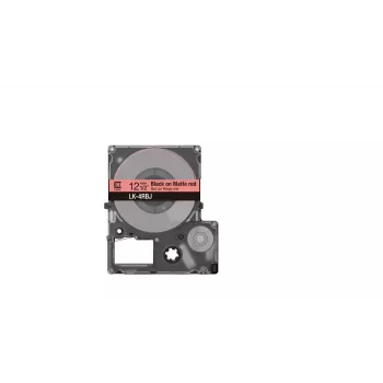 Nastro per etichette Epson LK-4RBJ nero rosso trasferimento termico 1,2 cm